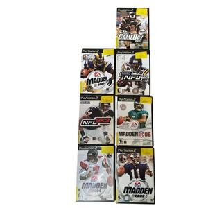 PlayStation / Wii / PS Games / Lot of 11 / Madden / NFL2K / Basketball/Wrestling
